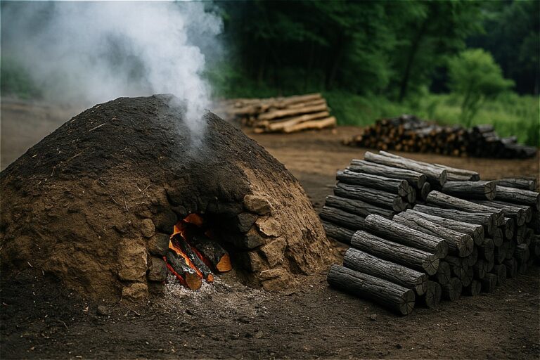 木炭づくりの伝統技術-白炭と黒炭の違いと再評価される炭の力 | ㈱FOREST COLLEGE