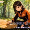 林業哲学として森の時間と未来を見つめる彩ちゃん